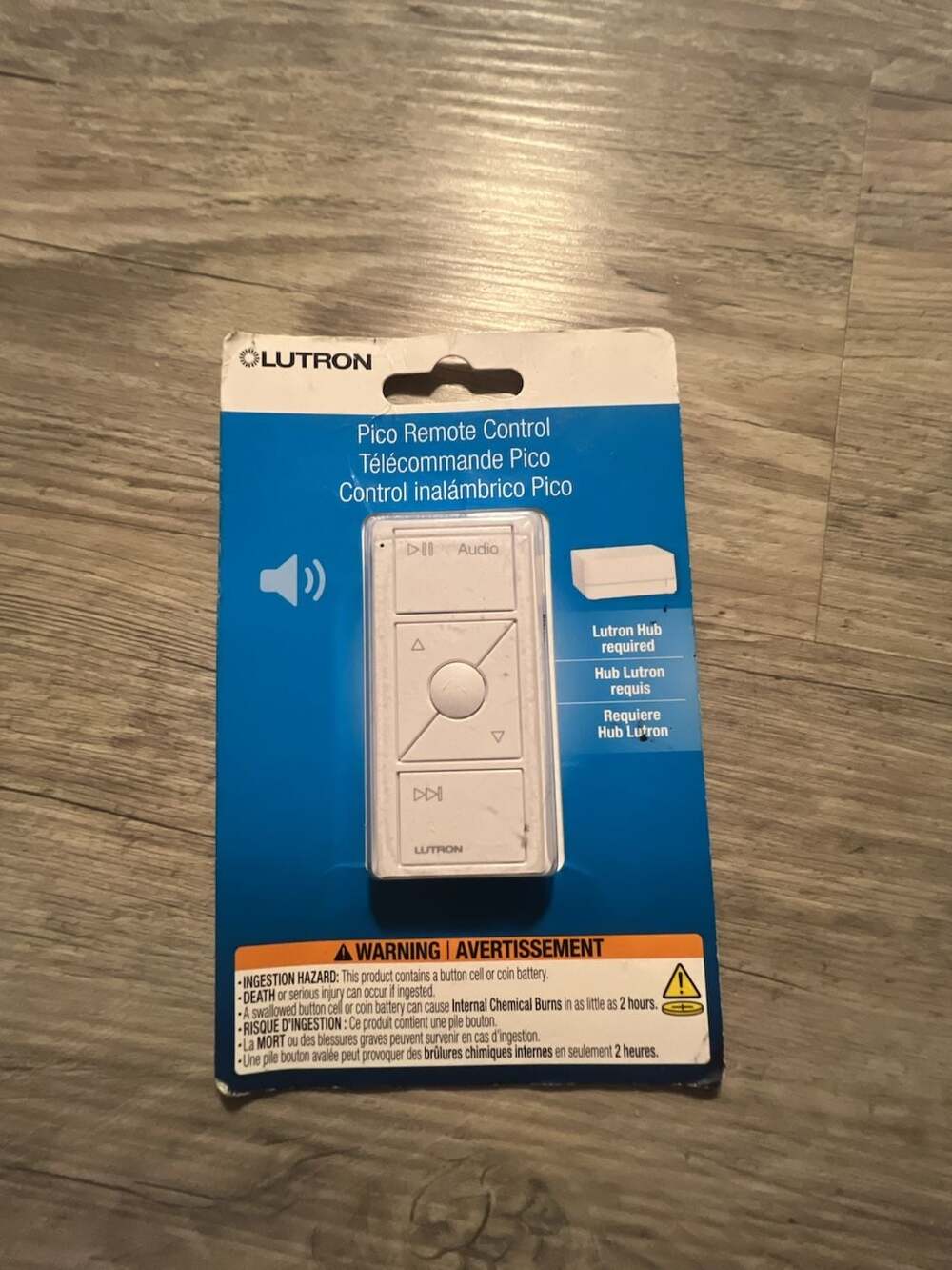 Lutron Pico Remote Control PJ2-3BRL-GWH-A02 White